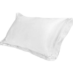 Pure Emulation Silk Satin Pillowcase Comfortable Pillow Cover Pillowcase For Bed Throw Single Pillow Covers - fashionlov