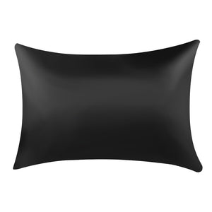 Pure Emulation Silk Satin Pillowcase Comfortable Pillow Cover Pillowcase For Bed Throw Single Pillow Covers - fashionlov