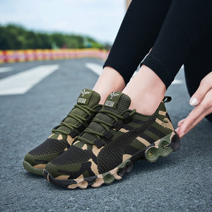 HOT Camouflage Fashion Sneakers Women Breathable Casual Shoes Men Army Green Trainers Plus Size 35-44 Lover Shoes 2021 - fashionlov