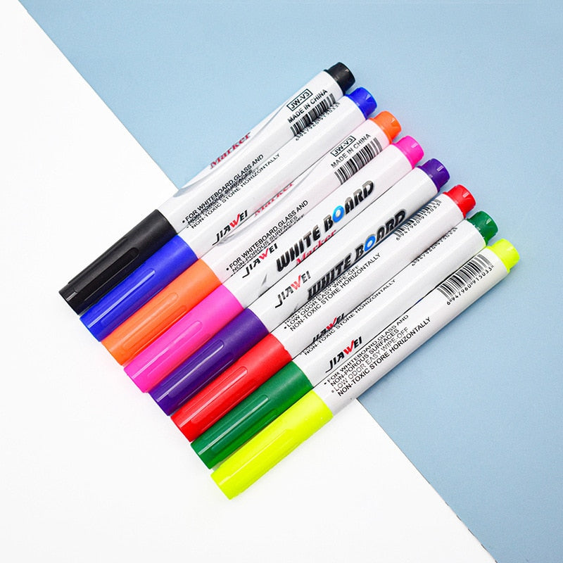 Floating Pen Whiteboard Pen Erasable Water-based Marker Pen Tile Marker Repair Wall Grout Pen for Teaching Drawing Digital - fashionlov